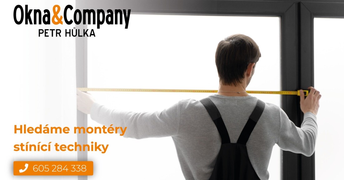 Hledáme montéry stínící techniky